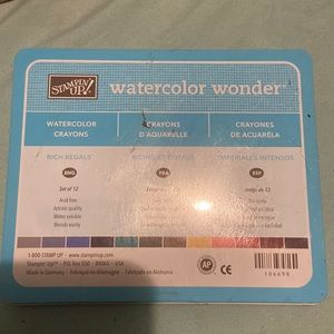 Watercolor Crayons. 12 pack.